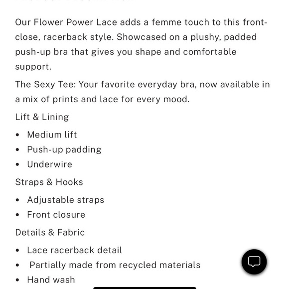 Victoria's Secret Woman's Pink Sexy Tee Push-Up Front Close Lace Bra Sz 34DDD - Picture 10 of 10